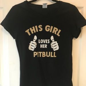 This Girl Loves her Pitbull Shirt